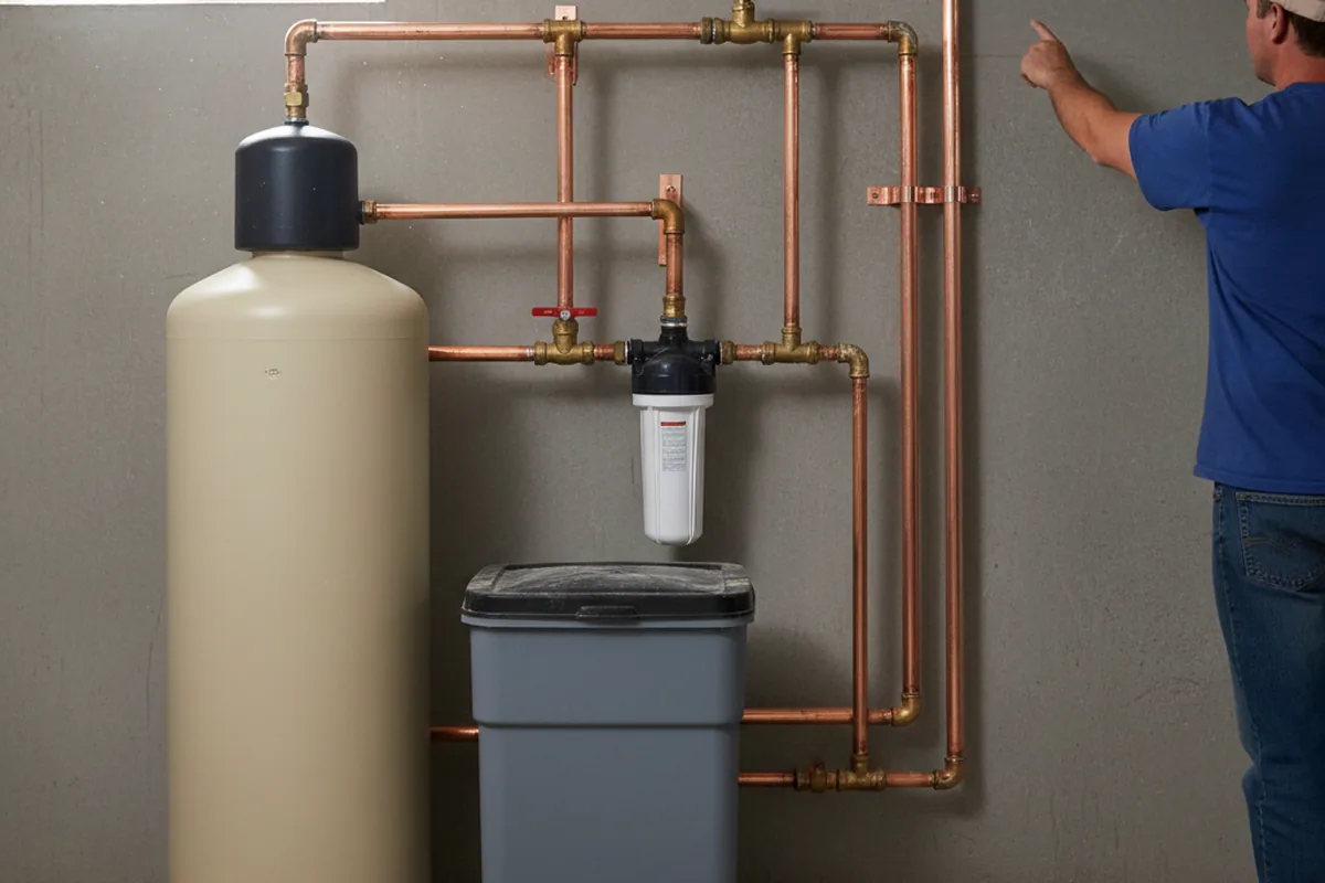 Whole-house water treatment system installed in Hamilton